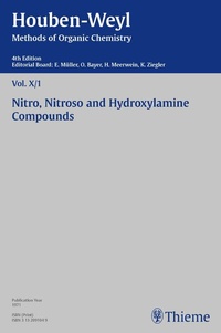 Abbildung von: Houben-Weyl Methods of Organic Chemistry Vol. X/1, 4th Edition - Thieme
