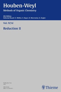 Abbildung von: Houben-Weyl Methods of Organic Chemistry Vol. IV/1d, 4th Edition - Thieme