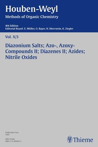 Abbildung von: Houben-Weyl Methods of Organic Chemistry Vol. X/3, 4th Edition - Thieme