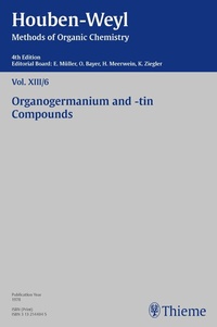 Abbildung von: Houben-Weyl Methods of Organic Chemistry Vol. XIII/6, 4th Edition - Thieme