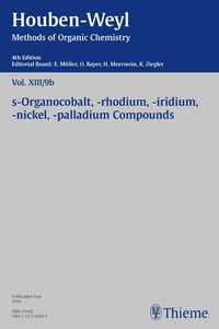 Abbildung von: Houben-Weyl Methods of Organic Chemistry Vol. XIII/9b, 4th Edition - Thieme