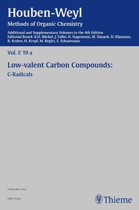Abbildung von: Houben-Weyl Methods of Organic Chemistry Vol. E 19a, 4th Edition Supplement - Thieme