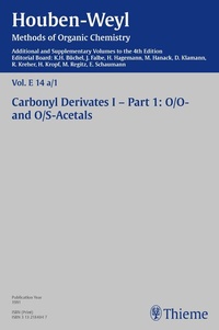 Abbildung von: Houben-Weyl Methods of Organic Chemistry Vol. E 14a/1, 4th Edition Supplement - Thieme