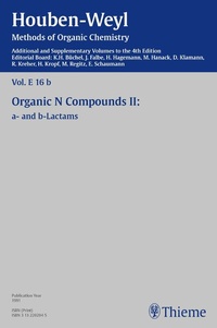 Abbildung von: Houben-Weyl Methods of Organic Chemistry Vol. E 16b, 4th Edition Supplement - Thieme