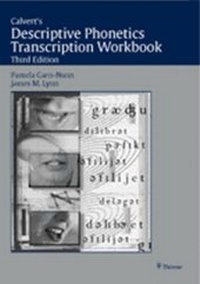 Abbildung von: Calvert's Descriptive Phonetics Transcription Workbook - Thieme