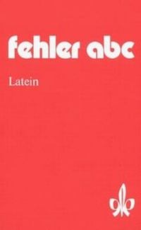Enlarge image Cover: Fehler-ABC Latein - Klett