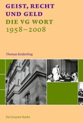 Cover: Geist, Recht und Geld - De Gruyter