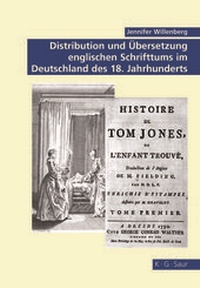 Abbildung von: Distribution und Übersetzung englischen Schrifttums im Deutschland des 18. Jahrhunderts - De Gruyter