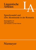 Cover: Sprachwandel und (Dis-)Kontinuit&auml;t in der Romania - De Gruyter