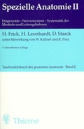 Cover: (Taschen-)Lehrbuch der gesamten Anatomie / Spezielle Anatomie II - Thieme