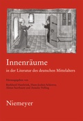 Cover: Innenr&auml;ume in der Literatur des deutschen Mittelalters - De Gruyter