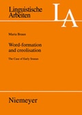 Cover: Word-Formation and Creolisation - De Gruyter