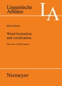 Cover: Word-Formation and Creolisation - De Gruyter