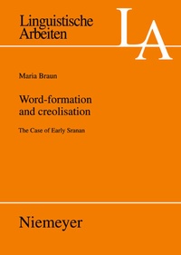 Enlarge image Cover: Word-Formation and Creolisation - De Gruyter