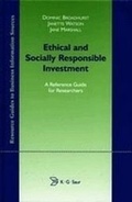 Cover: Ethical and Socially Responsible Investment - De Gruyter