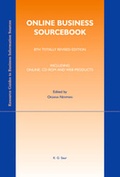 Cover: Online Business Sourcebook - De Gruyter