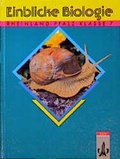 Cover: Einblicke Biologie - Ausgabe Rheinland-Pfalz f&uuml;r Hauptschulen - Klett