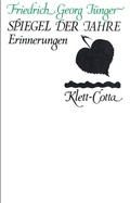 Cover: Werke. Werkausgabe in zw&ouml;lf B&auml;nden / Spiegel der Jahre (Werke. Werkausgabe in zw&ouml;lf B&auml;nden, Bd.) - Klett-Cotta