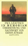 Cover: In Memoriam - Klett-Cotta
