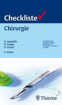 Abbildung von: Checkliste Chirurgie - Thieme