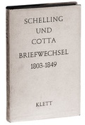 Cover: Schelling und Cotta, Briefwechsel 1803-1849 - Klett-Cotta