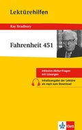 Cover: Lekt&uuml;rehilfen Ray Bradbury " Fahrenheit 451" - Klett