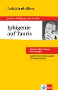 Cover: Klett Lekt&uuml;rehilfen Johann W. von Goethe, Iphigenie auf Tauris - Klett