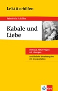 Cover: Klett Lekt&uuml;rehilfen Friedrich Schiller, Kabale und Liebe - Klett