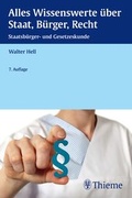 Cover: Alles Wissenswerte &uuml;ber Staat, B&uuml;rger, Recht - Thieme