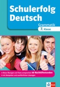 Cover: Schulerfolg Deutsch Grammatik 7. Klasse - Klett