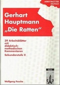 Cover: Gerhart Hauptmann "Die Ratten" - Klett