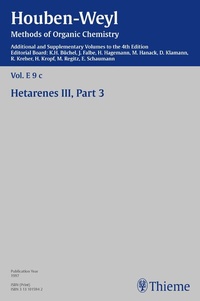 Abbildung von: Houben-Weyl Methods of Organic Chemistry Vol. E 9c, 4th Edition Supplement - Thieme
