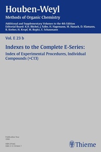 Abbildung von: Houben-Weyl Methods of Organic Chemistry Vol. E 23b, 4th Edition Supplement - Thieme
