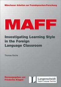 Enlarge image Cover: MAFF 16: Investigating Learning Style in Foreign Language Classrooms - Klett