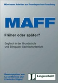 Cover: MAFF 8: Fr&uuml;her oder sp&auml;ter? - Klett