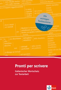 Abbildung von: Pronti per scrivere - Klett