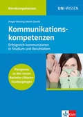 Cover: Uni Wissen Kommunikationskompetenzen - Klett