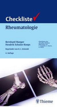 Enlarge image Cover: Checkliste Rheumatologie - Thieme