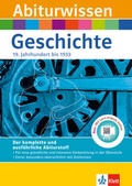 Cover: Abiturwissen Geschichte - Klett