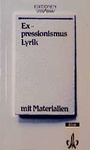 Cover: Expressionismus. Lyrik - Klett
