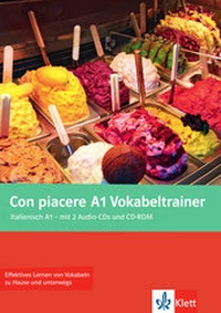 Abbildung von: Con piacere A1 Vokabeltrainer - Klett