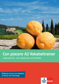 Abbildung von: Con piacere A2 Vokabeltrainer - Klett