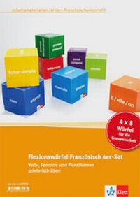 Abbildung von: Flexionswürfel Französisch: 4er Set - Klett
