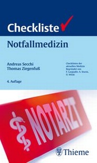 Abbildung von: Checkliste Notfallmedizin - Thieme