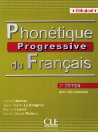 Abbildung von: Phonétique progressive, Niveau débutant - Klett