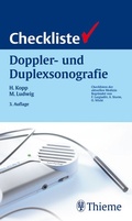 Cover: Checkliste Doppler- und Duplexsonografie - Thieme