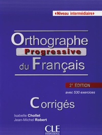 Abbildung von: Orthographe progressive, Niveau intermédiaire - Klett