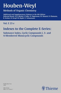 Abbildung von: Houben-Weyl Methods of Organic Chemistry Vol. E 23e, 4th Edition Supplement - Thieme