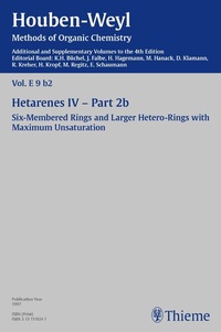 Abbildung von: Houben-Weyl Methods of Organic Chemistry Vol. E 9b/2, 4th Edition Supplement - Thieme