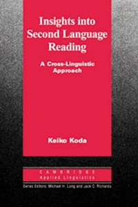 Enlarge image Cover: Insights into Second Language Reading - Klett